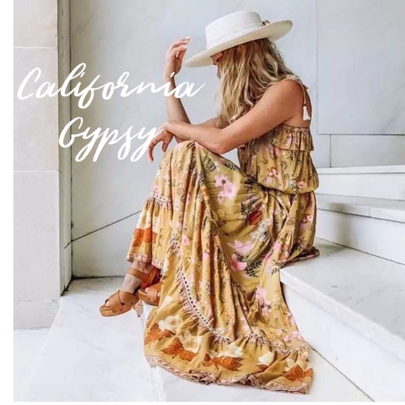 LAST ONE🎉boho floral tassels dress - Picture 9 of 12